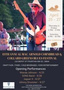 13th Annual Mac Arnold Cornbread and Collard Greens Blues Festival @ Commerce Park | Fountain Inn | South Carolina | United States