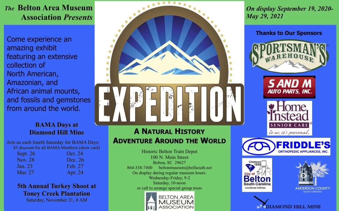 Expedition: A Natural History Around the World at Belton Area Museum Association