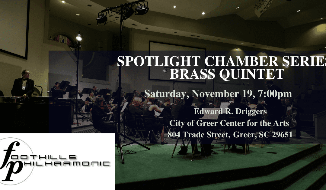 Spotlight Chamber Concert: Brass Quintet Concert