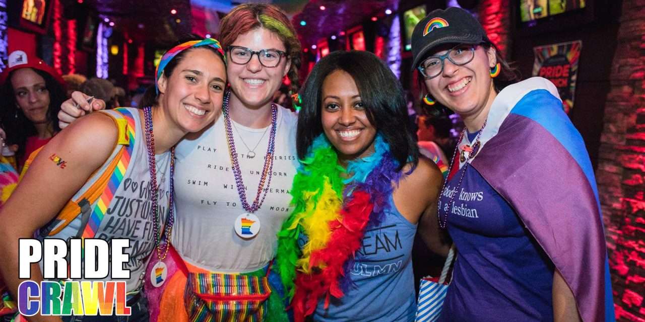 Pride Bar Crawl Greenville Ten at the Top